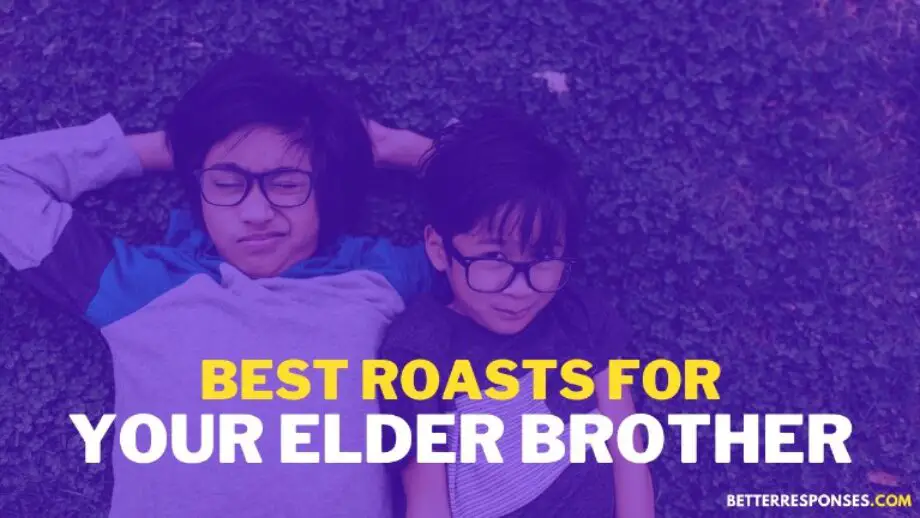 26 Good Roasts To Say To Your Brother • Better Responses