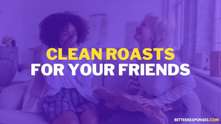 Clean Roasts For Your Friends