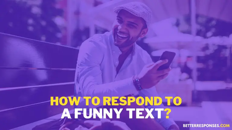 How To Respond To A Funny Text