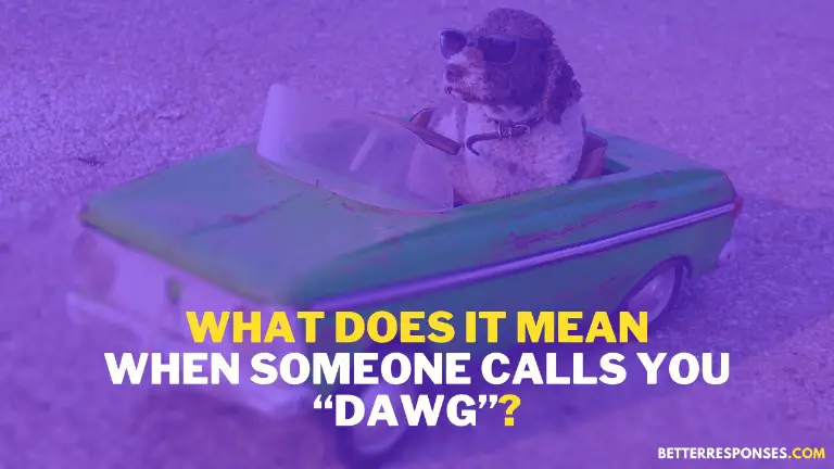 What Does It Mean When Someone Calls You Dawg