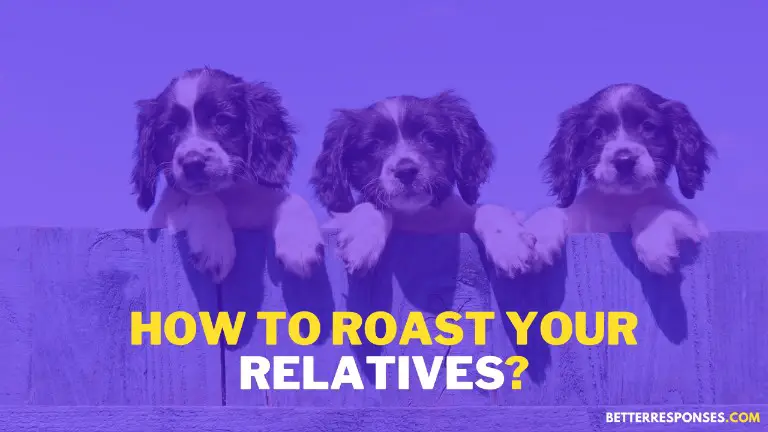 How To Roasts Your Relatives