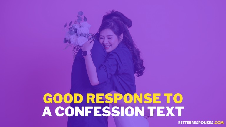 Response to confession text